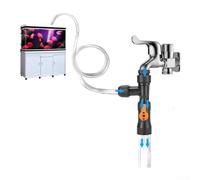 Scambiatore d'acqua per acquario, con dado, connettore per rubinetto, diametro interno di 3 metri, tubo dell'acqua 12 mm, 0,3 kg (GYHS-03+tubo dell'acqua)