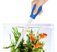 Scambiatore d'acqua per serbatoio di pesce, design lavabile: tubo a siringa lungo, 30 ml, gocce per cambio acqua, serbatoio per pesci lungo, mangime multifunzione per olio essenziale liquido