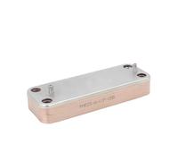 Scambiatore di calore 11/12/16/20 piastre Parti riscaldanti Accessori Acciaio inossidabile(12Plates-172mm)