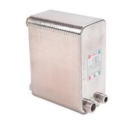 Scambiatore di Calore 50 Piastre Scambiatore Di Calore Wort Chiller Acciaio Inossidabile Birra Fatta In Casa Dispositivo Raffreddamento Controcorrente 'acqua(Different Side)