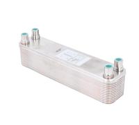 Scambiatore di Calore a Piastre Acciaio Inox 304, 4.5MPa, Wort Chiller Compatto per Birra e Laboratorio - Alta Efficienza, Pulizia Semplice, Ideale per Raffreddamento e Aerazione