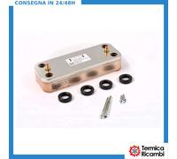 Scambiatore di calore a piastre caldaia ARISTON CHAFFOTEAUX 65116314 originale