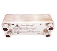 Scambiatore di calore a piastre Nordic Tec 3/4'' isolamento opzionale 100 85 ...
