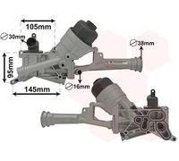 Scambiatore di Calore Acqua Olio Completo Modificato motori 1.3 Multijet