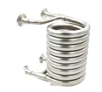 Scambiatore di Calore Attrezzatura For La Preparazione Del Refriratore Controcorrente In Acciaio Inossidabile 304 TC Wort Chiller Da 1,5 "