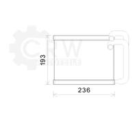 Scambiatore Di Calore Interno Per Hyundai KIA Sonata VI Optima YF