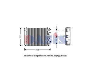 Scambiatore Di Calore Interno Per Mercedes-Benz Coupe 230 CE 280 Saloon