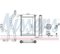 Scambiatore Di Calore Interno Per Nissan Leaf Elettrico Juke 1.6 DIG-T 4X4