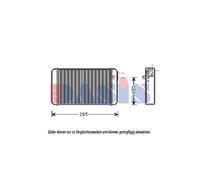 Scambiatore di Calore Interno Riscaldatore Per Opel Omega A 2.0i 2.6i Senator B