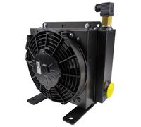 Scambiatore di calore oleodinamico in alluminio 20-100 L/min 12V