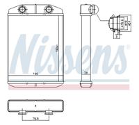 Scambiatore Di Calore Per Riscaldamento Interno Adatto A Fiat 500 C Panda Van