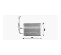 Scambiatore Di Calore Per Riscaldamento Interno Adatto A Mazda 6 Station Wagon