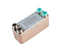 Scambiatore di calore, Raffreddatore Di Mosto Con Scambiatore Di Calore Super Efficiente Da 20/30/40 Piastre, Refrigeratore In Controflusso In Acciaio Inossidabile Bar Strumenti For Il Raffreddamento