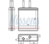 Scambiatore di Calore Riscaldamento Interno Adatto A per Kia Sportage Alluminio