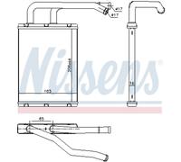 Scambiatore di Calore Riscaldamento Interno Adatto A per Mazda 6 Station Wagon