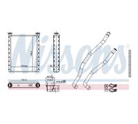 Scambiatore di calore, riscaldamento interno NISSENS 707198
