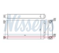 Scambiatore di calore, riscaldamento interno NISSENS 71926