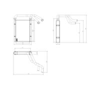 Scambiatore di calore, riscaldamento interno NRF 54435