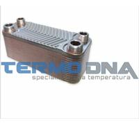SCAMBIATORE DI CALORE SALDOBRASATO A 40 PIASTRE 4X3/4"M PER TERMOCAMINO bv18/40