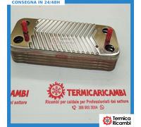 Scambiatore di calore sanitario a 10 piastre zb190 caldaia FERROLI 39842130