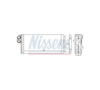 Scambiatore Di Calore Sistema Di Riscaldamento NISSENS Per Nissan Interstar