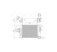 Scambiatore Di Raffreddamento Per VALEO Renault Clio IV Captur I Dacia Duster
