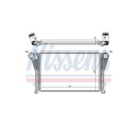 Scambiatore Raffreddamento NISSENS Per Seat Ateca Karoq 5Q0145803H 5Q0145803K