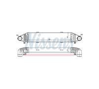 Scambiatore Raffreddamento per NISSENS MERCEDES T-Model GLK