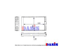 Scambiatore Riscaldamento Interno per Citroën Cx II Break C25 Bus 2.5 D 1.9