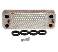 Scambiatore Sanitario 12 Piastre DIFF Per Saunier Duval - S1016600