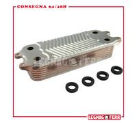 Scambiatore Sanitario 14 Piastre Caldaia Vaillant Compatibili 0020020018 LF116