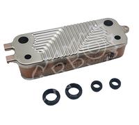 SCAMBIATORE SANITARIO 16 PIASTRE 8716771987 8716771039 CALDAIA JUNKERS EUROMAXX