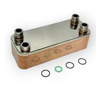 SCAMBIATORE SANITARIO 20 PIASTRE COMPATIBILE VAILLANT 065153 CALDAIA VMW IT 242/