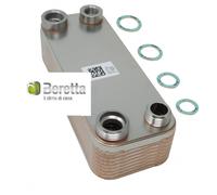Scambiatore sanitario Secondario caldaia Beretta R7141 Idra Exclusive Turbo