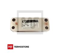 SCAMBIATORE SECONDARIO 12PIASTRE INTERASSE 156.5MM RICAMBIO CALDAIA BAXI 7222414