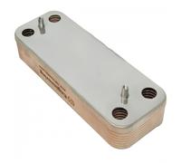 Scambiatore secondario 14 Piastre Caldaia Baxi 5686660 Eco3 Luna3 Duo-Tec