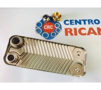 SCAMBIATORE SECONDARIO RICAMBIO CALDAIE ORIGINALE JUNKERS CODICE: CRC87154069500