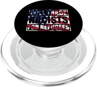 Scambierà i razzisti per i rifugiati immigrati USA Flag Chicano PopSockets PopGrip per MagSafe