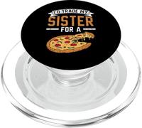 Scambierei mia sorella per un amante della pizza la pizza di PopSockets PopGrip per MagSafe