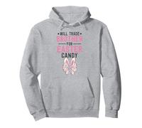 Scambierò Brother per Easter Candy Easter Bunny Girls per bambine Felpa con Cappuccio