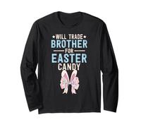 Scambierò Brother per Easter Candy Easter Bunny Girls per bambine Maglia a Manica