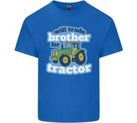 Scambierò Fratello Per Trattore Maglietta Da Fattoria Per Bambini