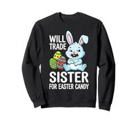 Scambierò la Sorella con Easter Candy Rabbit Bunny Easter Day Felpa