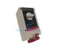 SCAME 555.1686 PRESA INTERBLOCCATA 3P+T 16A IP66 380/415V SERIE IEC 309