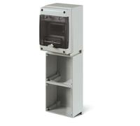 SCAME 572.0311.Quadro verticale per 2 prese interbloccanti Omnia 6 moduli din