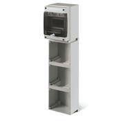 SCAME 572.0313.Quadro verticale per 3 prese interbloccanti OMNIA 6 moduli