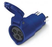 Scame Adapto - Adattatore/A Simple connettore SCHUKO 2 poli + terra 16 A 220 V