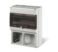 SCAME 672.4216.Quadro di distribuzione per 2 prese interbloccantI OMNIA .
