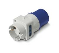 Scame Adapto - Adattatore/A 3 uscita Jack Base 2 x, 2 poli 16 A 220 V)