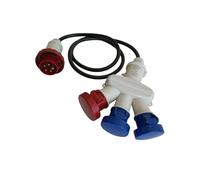 Scame Adapto - Adattatore/A Array connettore Air 3 poli + neutro + t6h16 a + IP66